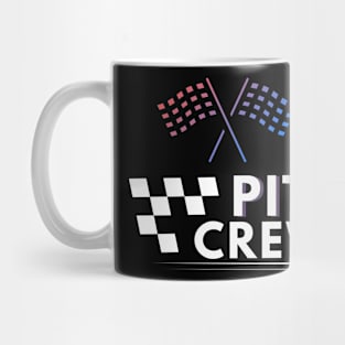Pit Crew Race Car Parties Parents Pit Racing Drag Dress T-Shirt Mug
